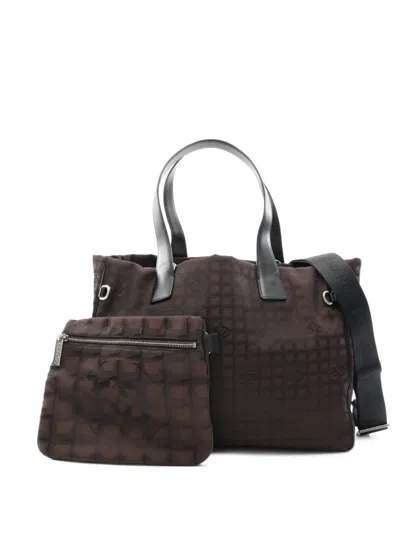 Pre-owned Chanel 2004-2005 New Travel Line Tote Bag