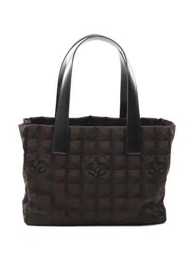 Pre-owned Chanel 2004-2005 Travel Line Pm Tote Bag
