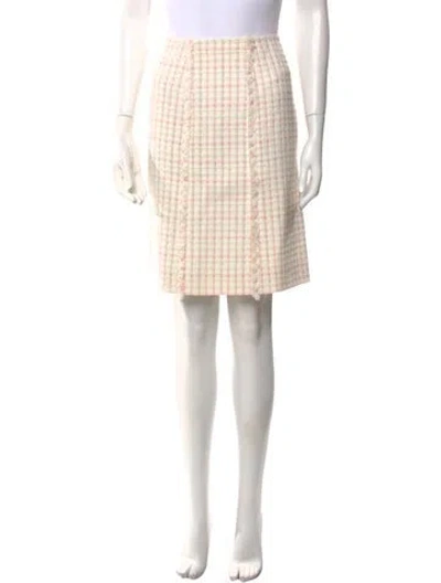 Pre-owned Chanel 2004 Knee-length Skirt In Neutral