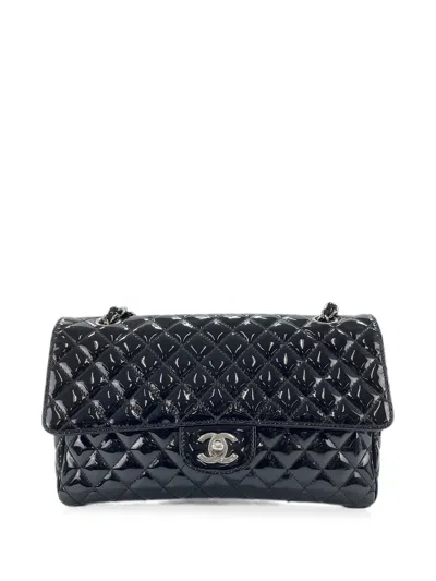 Pre-owned Chanel 2004-2005 Matelassé Shoulder Bag In Black
