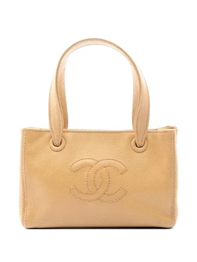 Pre-owned Chanel 2004-2005 Mini Coco Mark Tote Bag