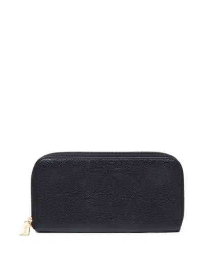 Pre-owned Chanel 2005-2006 Cc Caviar-leather Wallet