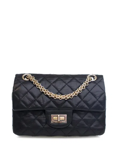 Pre-owned Chanel 2005-2006 Reissue 2.55 Aged Calfskin Single Flap 224 Shoulder Bag