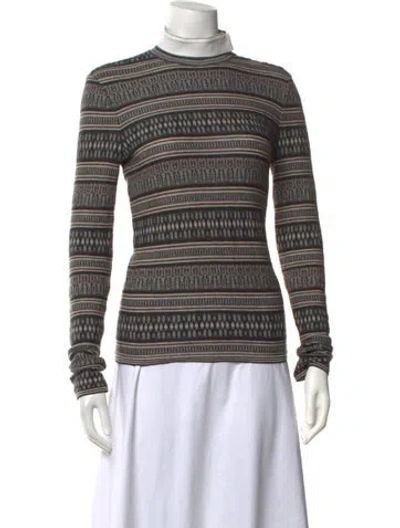Pre-owned Chanel 2005 Cashmere Sweater In Grey