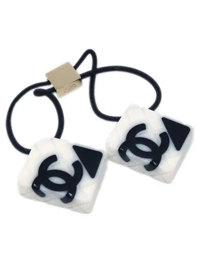 Pre-owned Chanel 2005 Cc Hair Tie