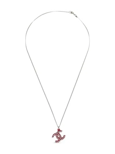 Pre-owned Chanel 2005 Cc-pendant Necklace