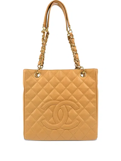 Pre-owned Chanel 2005 Petite Shopping Pst Tote Bag