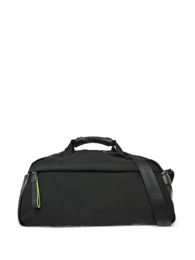 Pre-owned Chanel 2005 Sport Line Two-way Bag In Black