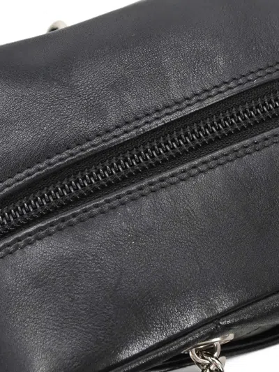 Chanel 2005-2006 Cambon Ligne Handbag In Black
