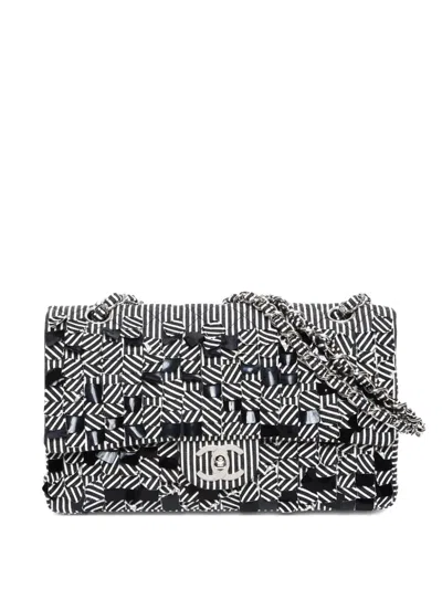 Pre-owned Chanel 2006-2008 Classic Flap Shoulder Bag In Black