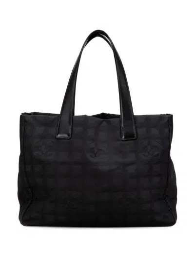 Pre-owned Chanel 2006-2008 New Travel Line Nylon Tote Bag