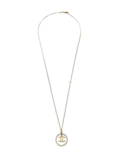 Pre-owned Chanel 2006 Cc-pendant Necklace