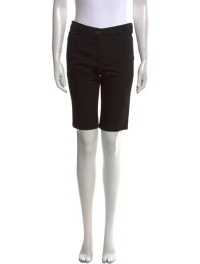 Pre-owned Chanel 2006 Knee-length Shorts In Black