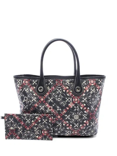 Pre-owned Chanel 2006-2008 Coco Travel Tote Bag In Black
