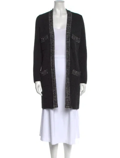 Pre-owned Chanel 2007 Cashmere Sweater In Gray