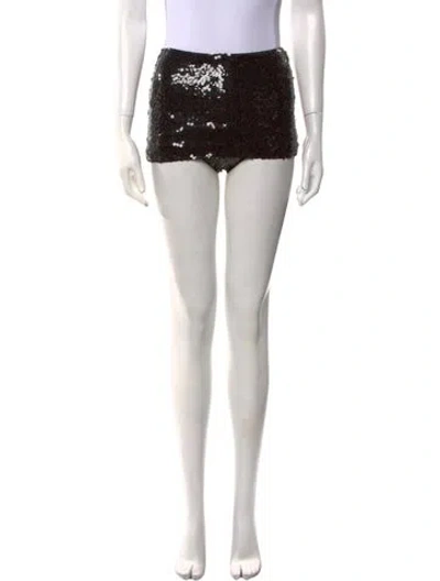 Pre-owned Chanel 2007 Mini Shorts In Black