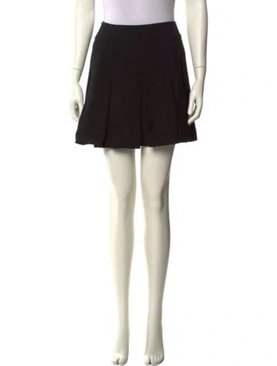 Pre-owned Chanel 2007 Mini Skirt In Black
