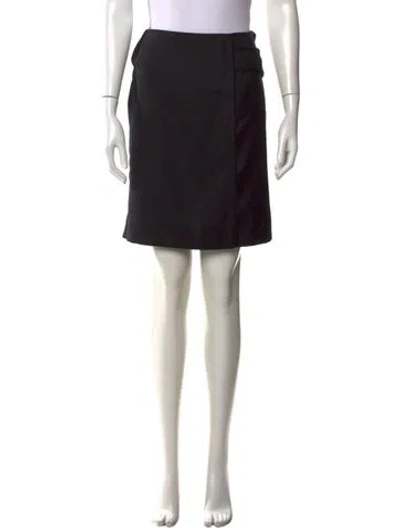 Pre-owned Chanel 2007 Mini Skirt In Black