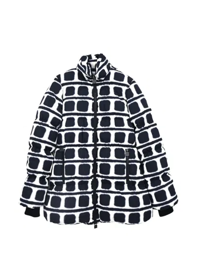 Pre-owned Chanel 2007 Sport Line Geometric-print Jacket In White