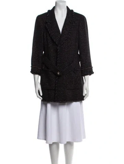 Pre-owned Chanel 2007 Tweed Evening Jacket In Multi
