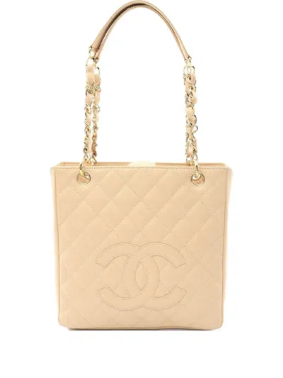 Pre-owned Chanel 2008-2009 Petite Shopping Tote Bag