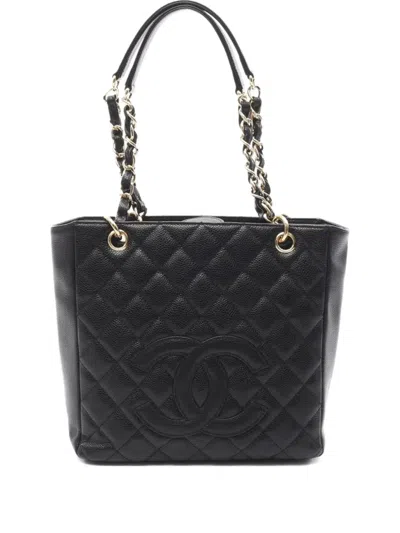 Pre-owned Chanel 2008-2009 Pst Quilted Tote Bag
