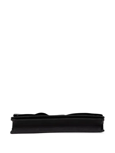Pre-owned Chanel 2008-2009 Satin Bow Flap Clutch Bag