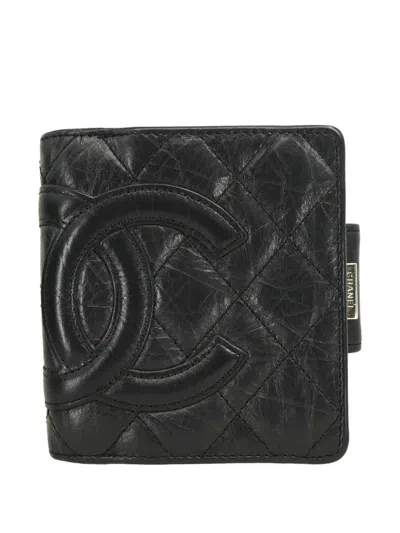 Pre-owned Chanel 2008 Cc Logo Wallet