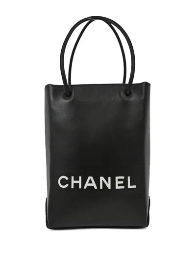 Pre-owned Chanel 2008 Essential Tote Bag In Black
