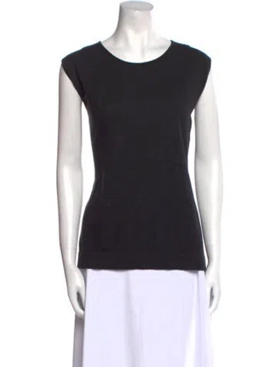 Pre-owned Chanel 2008 Metiers D'art Colleciton Sweatshirt In Black