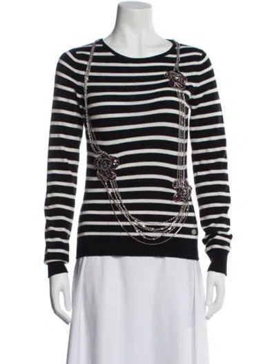 Pre-owned Chanel 2008 Metiers D'art Collection Sweater