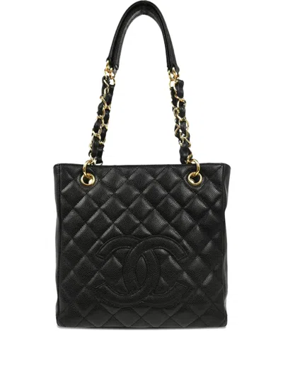 Pre-owned Chanel 2008 Petite Shopping Tote Bag
