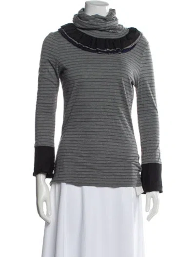 Pre-owned Chanel 2008 Striped Sweater In Multi