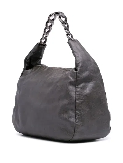 Pre-owned Chanel 2009-2010 Caviar 31 Hobo Bag In Gray