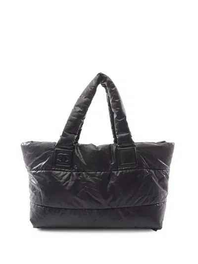 Pre-owned Chanel 2009-2010 Medium Coco Cocoon Reversible Tote Bag In Red