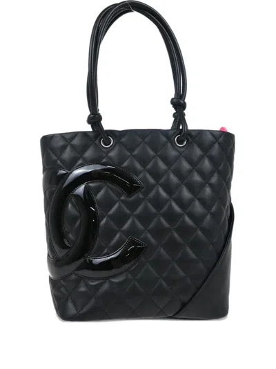 Pre-owned Chanel 2009 Cambon Line Tote Bag