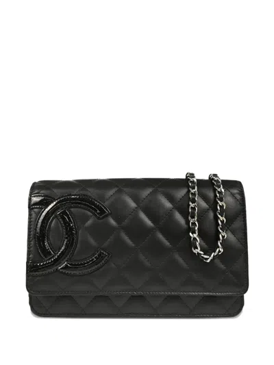 Pre-owned Chanel 2010 Cambon Ligne Clutch Bag