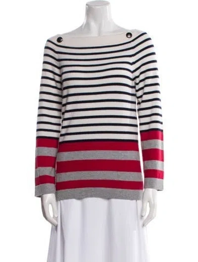 Pre-owned Chanel 2010 Cashmere Sweater In Neutral