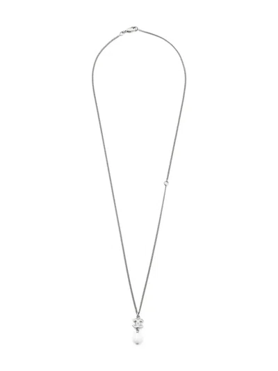 Pre-owned Chanel 2010 Cc Mark Necklace