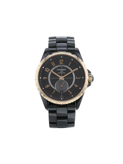 Pre-owned Chanel 2010  J12 42mm In Black