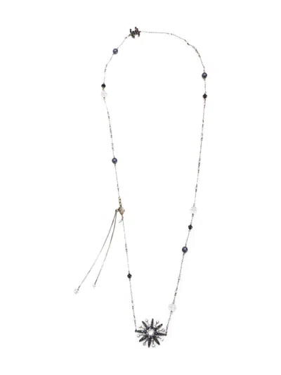 Pre-owned Chanel 2010 Star Necklace In Gold