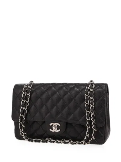 Pre-owned Chanel 2010 Timeless Classic Quilted Shoulder Bag In Black