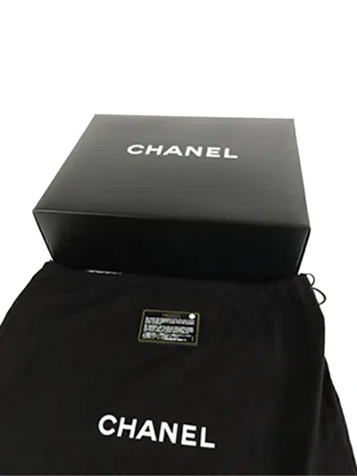 Pre-owned Chanel 2010-2011 Quilted Washed Lambskin Chain Around Hobo Tote Bag In Brown