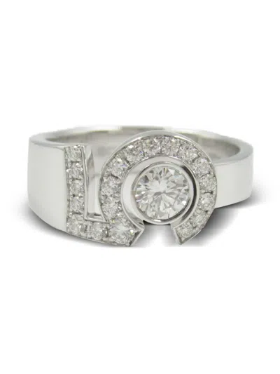 Pre-owned Chanel 2010s 18k White Gold Eternal N°5 Diamond Ring