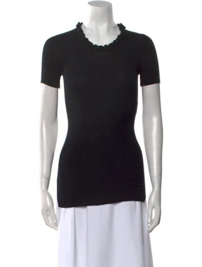 Pre-owned Chanel 2011 Cashmere Sweater In Black