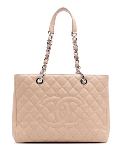 Pre-owned Chanel 2011 Caviar Grand Shopping Tote Bag