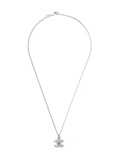 Pre-owned Chanel 2011 Interlocking Cc-pendant Necklace