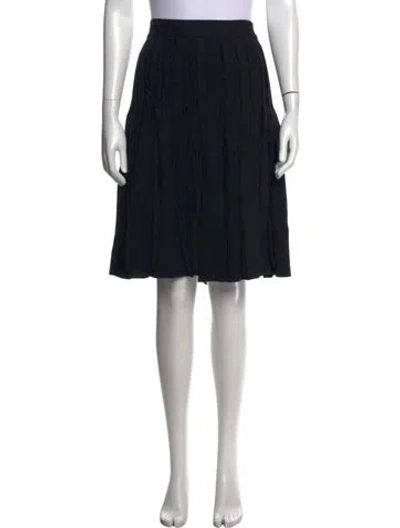 Pre-owned Chanel 2011 Knee-length Skirt In Black