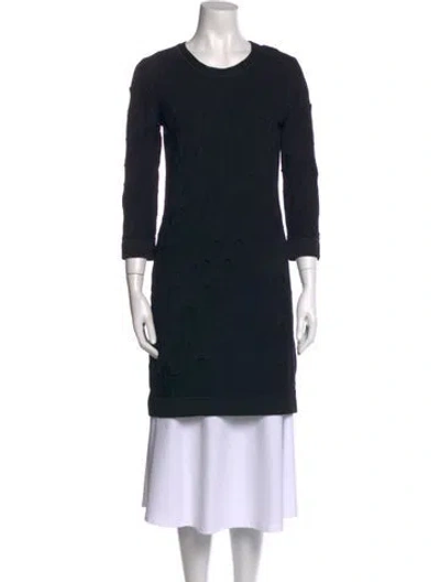 Pre-owned Chanel 2011 Mini Dress In Black