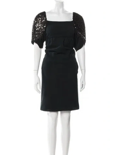 Pre-owned Chanel 2011 Mini Dress In Black
